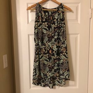 Small Sleeveless Floral Dress